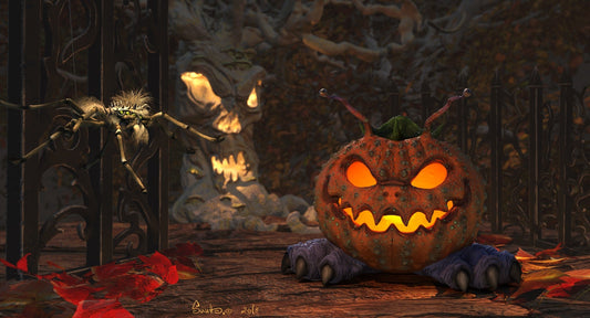 Halloween door Susann Houndsville, puzzel van 1000 stukjes