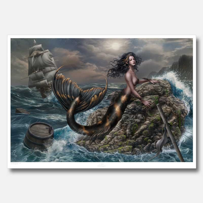 The Call of the Storm by Cris Ortega, Large Fine Art Print