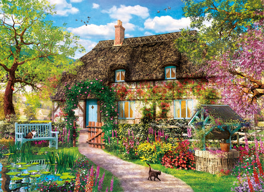 The Old Cottage by Dominic Davison, 1000 Piece Puzzle