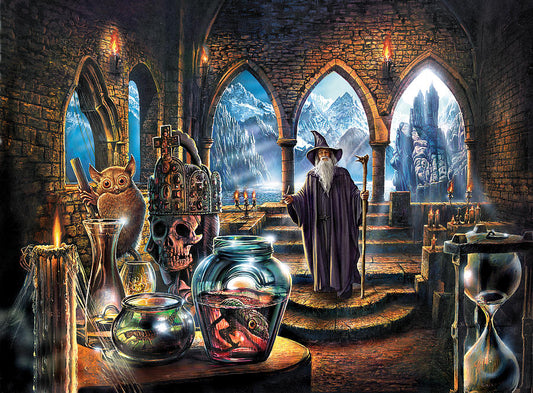 The Wizards Castle by Steve Crisp, 250 Piece Wood Puzzle