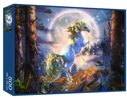 Mystical Moon Unicorn by David Penfound, 500 Piece Puzzle