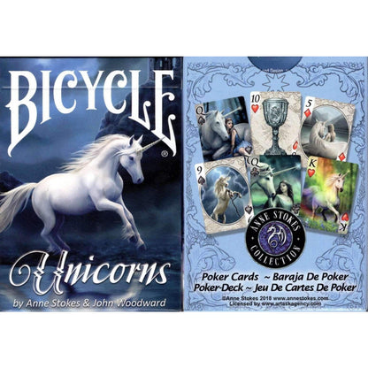 Unicorns by Anne Stokes & John Woodward, Playing Cards