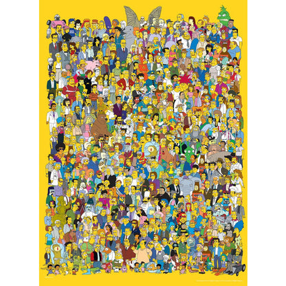 The Simpsons - Cast of Thousands, 1000 Piece Puzzle