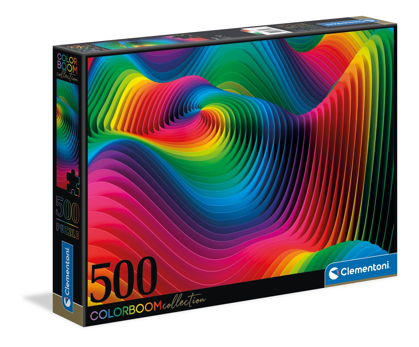 Colorboom Waves af Clementoni, 500 brikker puslespil