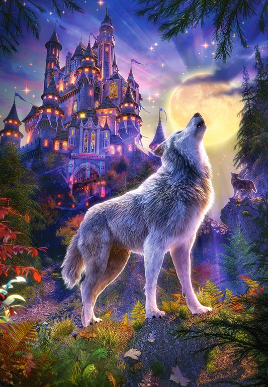 Wolf Castle af David Penfound, 1000 brikker puslespil