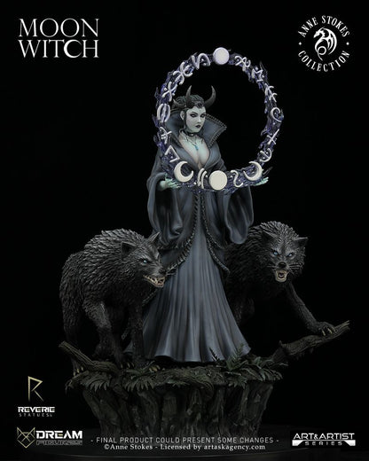 Anne Stokes Collection: Moon Witch Figurine