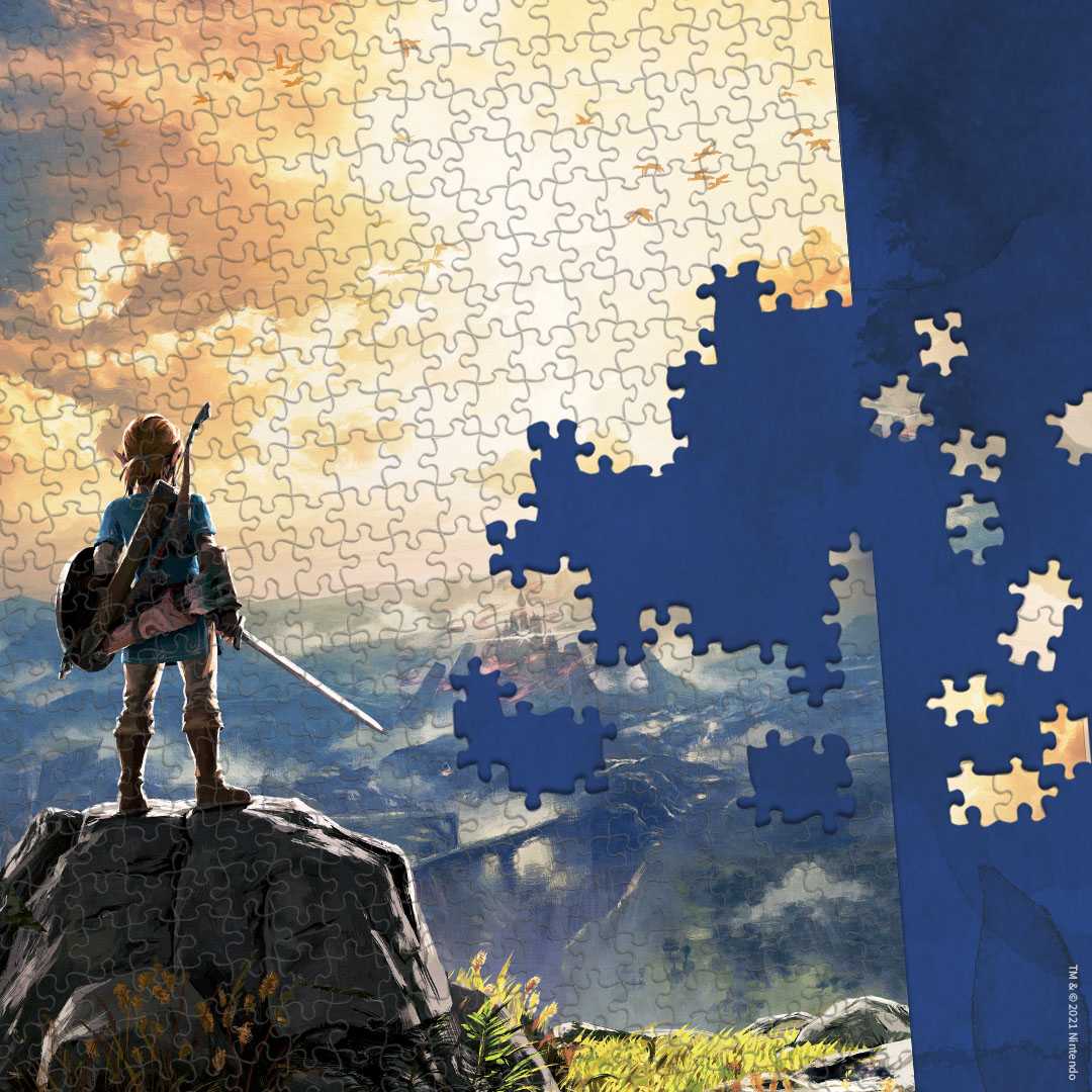 The Legend of Zelda - Breath of the Wild, puzzel van 1000 stukjes
